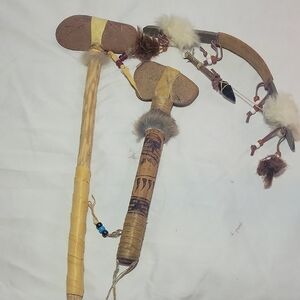 Artisan Tribal Decor Set with Beads